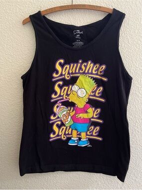 Neff The Simpsons Bart Squishee Tank Men’s Size Medium